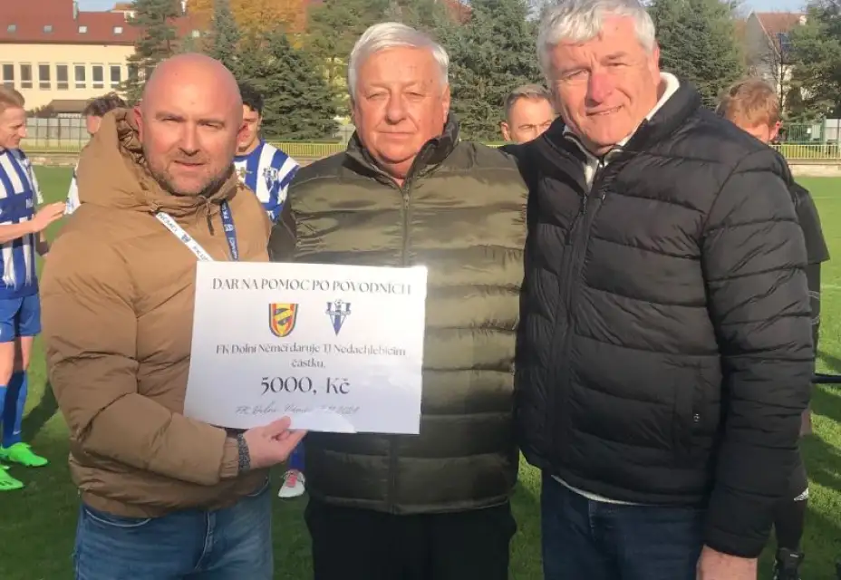 Pomoc po povodních- TJ Nedachlebice