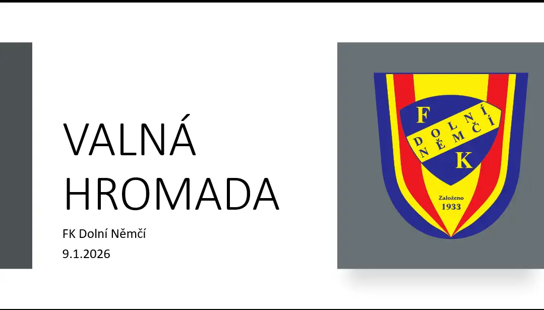 Prezentace za sezónu 2024/2025 a podzim 2025